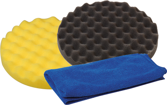 Poleringskit - rubbing/polering + Mikrofiberklut 1 Poleringskit - rubbing/polering + Mikrofiberklut