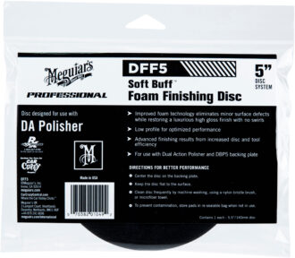 Meguiars Finishing Disc 5" svart