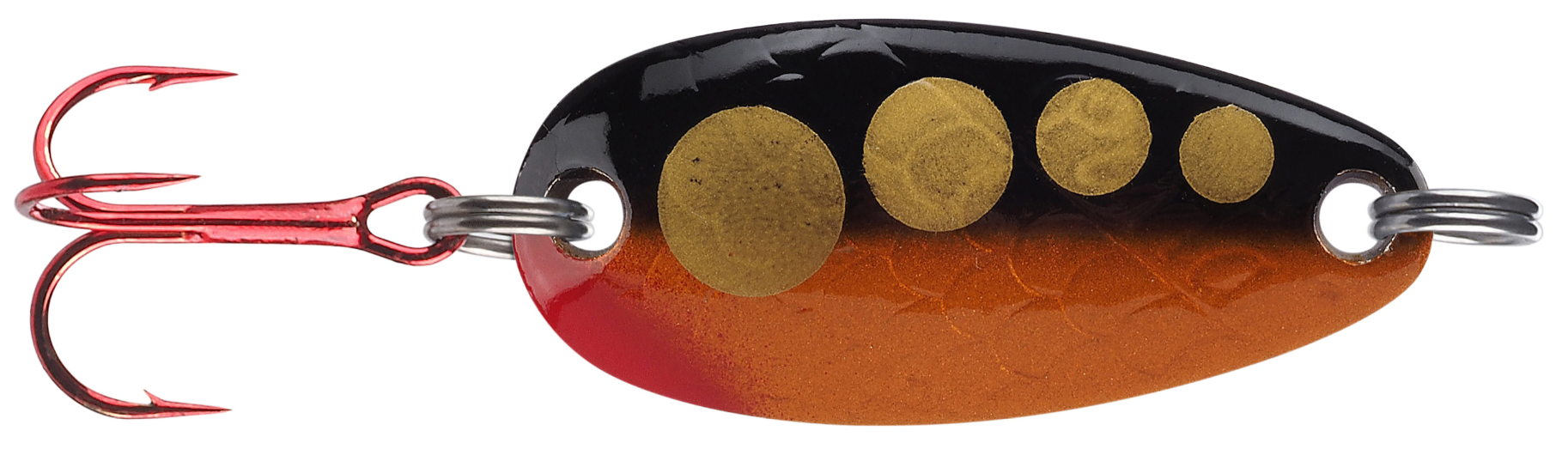 Falkfish Pärla 792 - Si Copper Blk Gold Dots 38mm 1 Falkfish Pärla 792 - Si Copper Blk Gold Dots 38mm