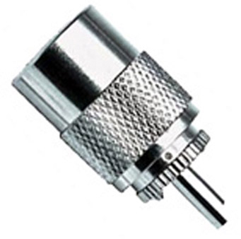 UHF/VHF kontakt -RG58 Twist on (PL 259) 1 UHF/VHF kontakt -RG58 Twist on (PL 259)