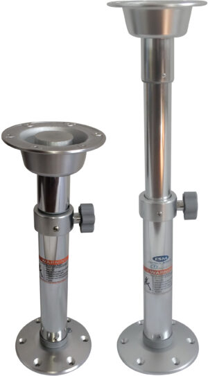 Bordsøyle BSR5070, manuell reg. 500-700 mm grå
