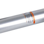 Søyle fast 690 mm (kun rør), 73 mm bunn, 60 mm topp