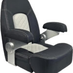 Båtstol Jungman 55 Sort/grå