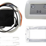 Jabsco Bryterpanel Lite Flush 12/24 V