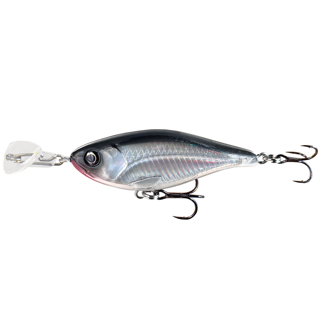 Headbanger Cranky Shad - Slow sink - Black/Silver 1 Headbanger Cranky Shad - Slow sink - Black/Silver