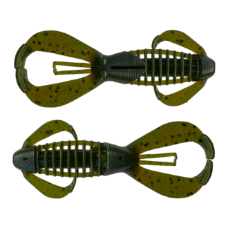 Headbanger BangerBug 10-pack - 7,6 cm Softbait 4 g Green Pumpkin