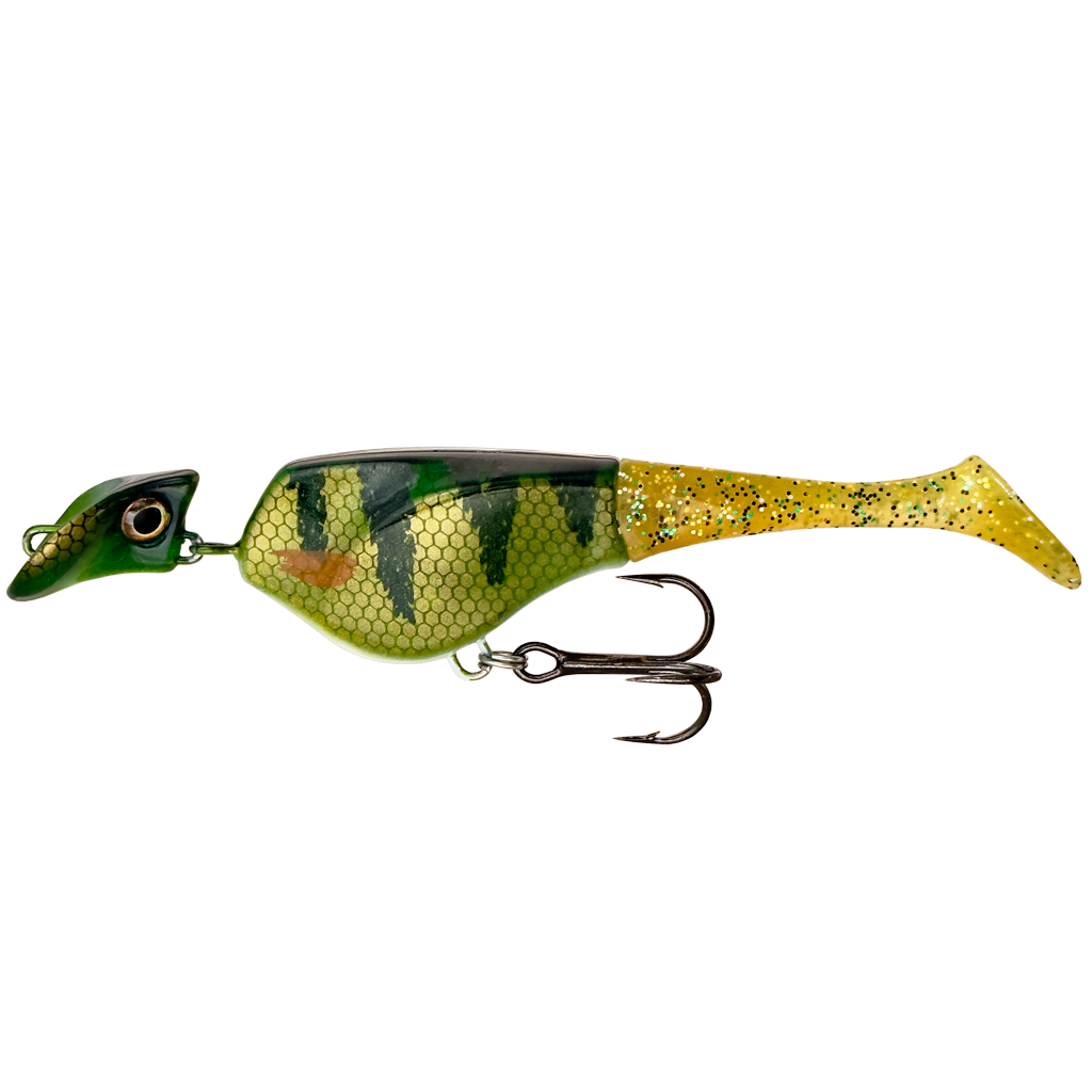 Headbanger Shad - Sinking - Natural Perch 1 Headbanger Shad - Sinking - Natural Perch