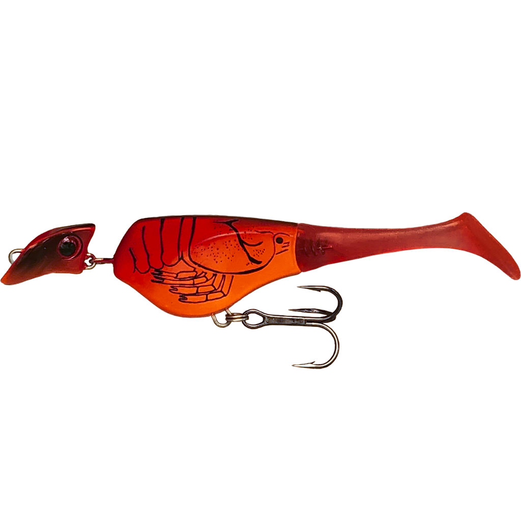 106348.webp Headbanger Shad - Sinking - Red Craw - Bilde 1