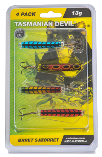 Tasmanian Devil Sett - Ørret/Sjøørret - 13gr