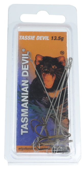 Tasmanian Devil - Treblekrok centre - 13,5g - 5 stk