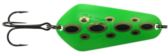 Tasmanian Devil Spoon - Lime Frog