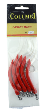 Columbi Færøymakk - 5pk - Rød - 12/0 - Bilde 2