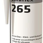 Sikaflex-265 Glasslim sort 300 ml