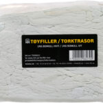 Relekta 101 Tøyfiller 1kg Bomull Hvit