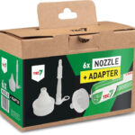 Tec7 Fugespiss & Adapter for 600ml pølse 6+6stk