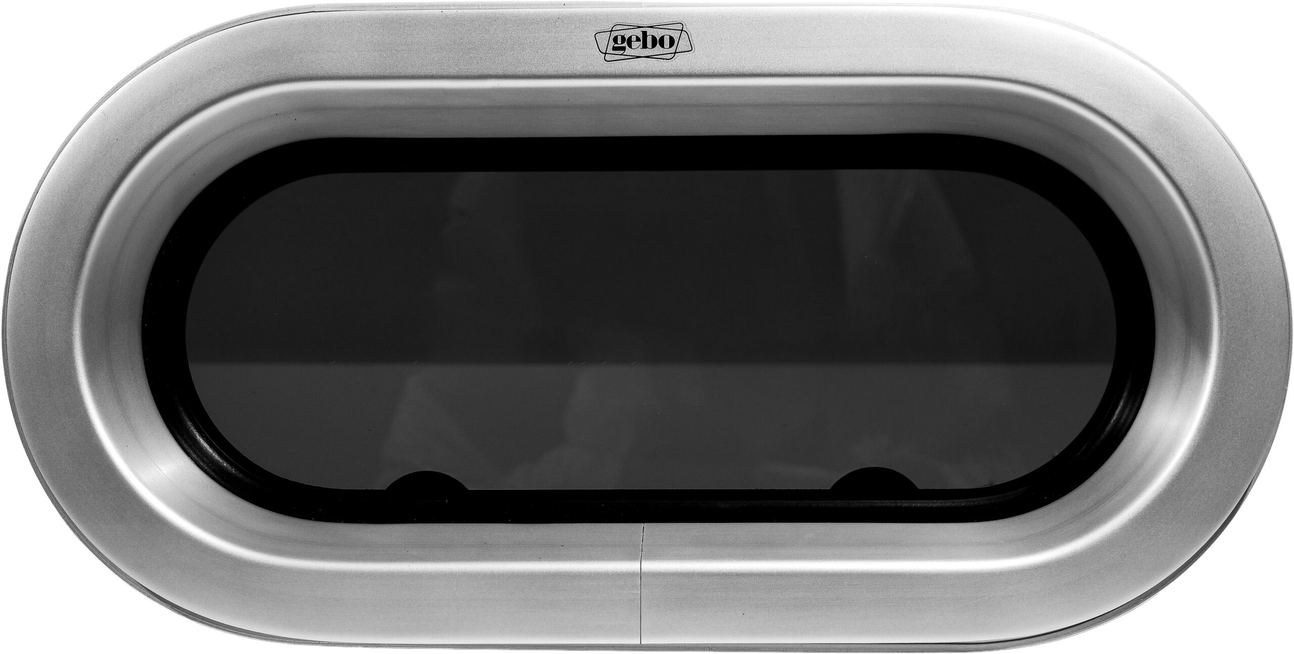 Gebo Portlight opening 375x175mm smoke cir round 1 Gebo Portlight opening 375x175mm smoke cir round