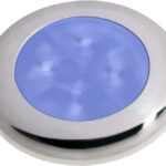 Hella Slim Line LED syrefast spotlampe blått lys 24V