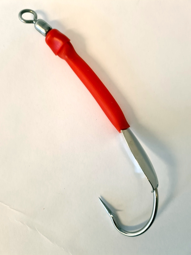 Faroe Sportfish Gummimakk m/plate - 5pk - Rød - Seirykk 3 Faroe Sportfish Gummimakk m/plate - 5pk - Rød - Seirykk - Bilde 4