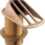 Bunninntak messing 4"