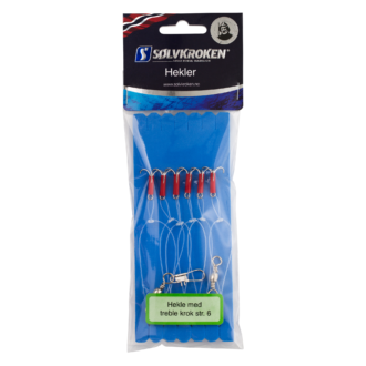 Sølvkroken Hekle - Str. 6 Treblekrok