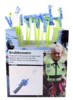 CAL Krabbesnøre - Stang med klype - Barn