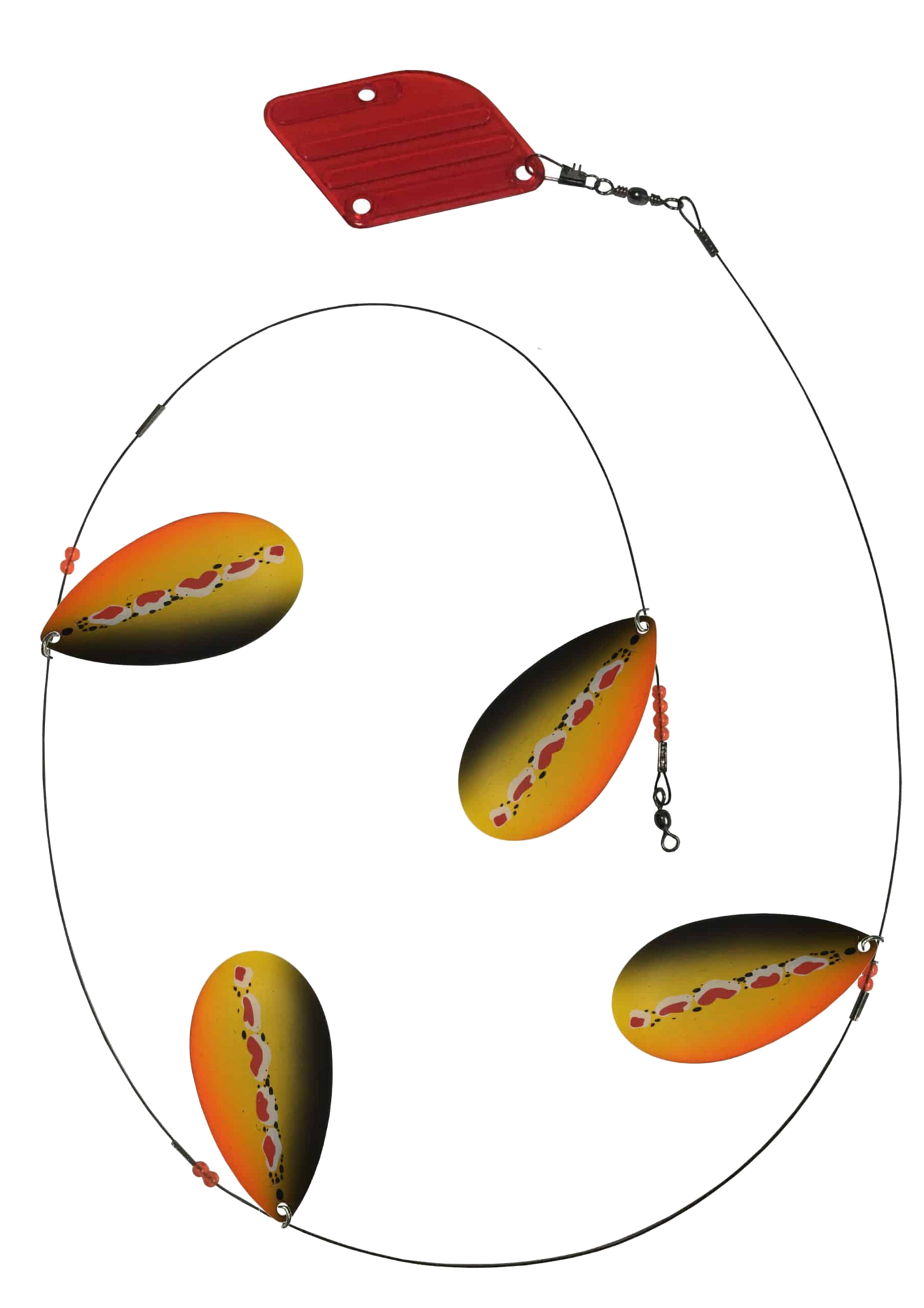 Tasmanian Devil Spotted Dog - Cow Bell - Markdrag - UV