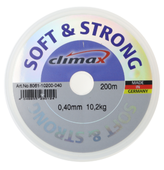 Forside 15 Climax Soft & Strong sene - 200m - Singlepack - 10,2kg - 0,40mm
