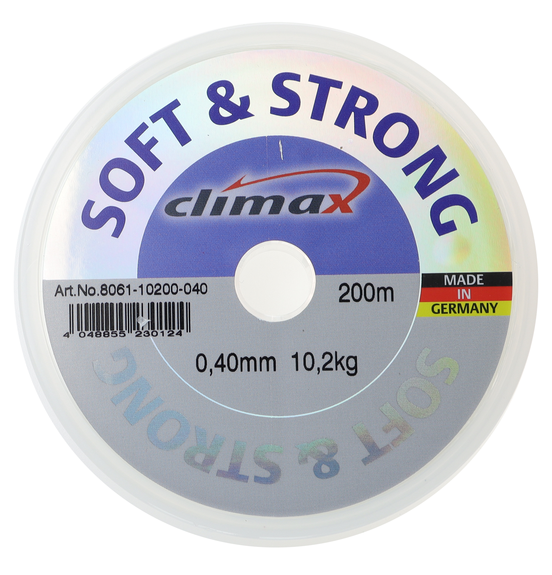 Climax Soft & Strong sene - 200m - Singlepack - 10,2kg - 0,40mm 1 Climax Soft & Strong sene - 200m - Singlepack - 10,2kg - 0,40mm