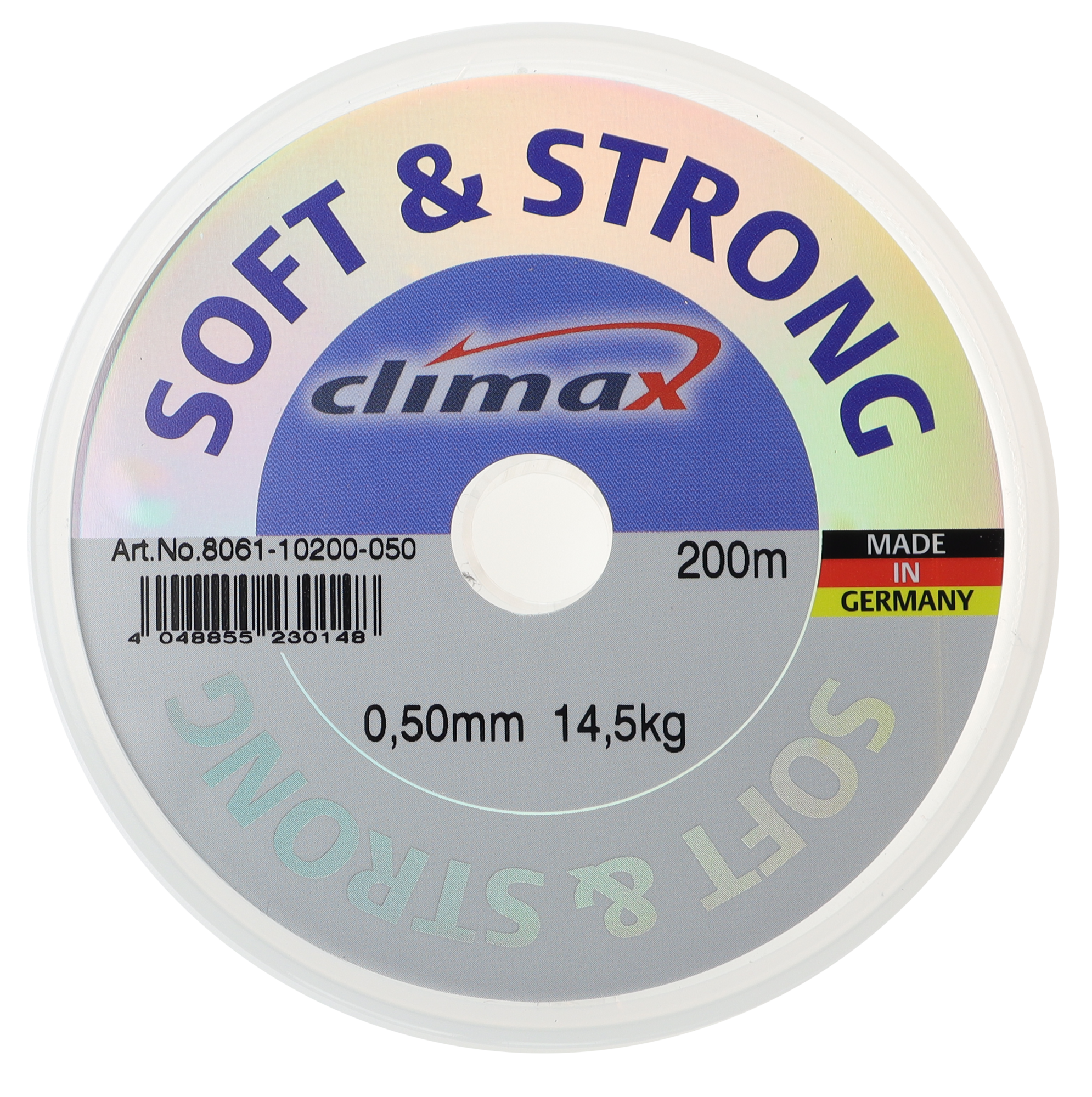 Climax Soft & Strong sene - 200m - Singlepack - 14,5kg - 0,50mm 1 Climax Soft & Strong sene - 200m - Singlepack - 14,5kg - 0,50mm