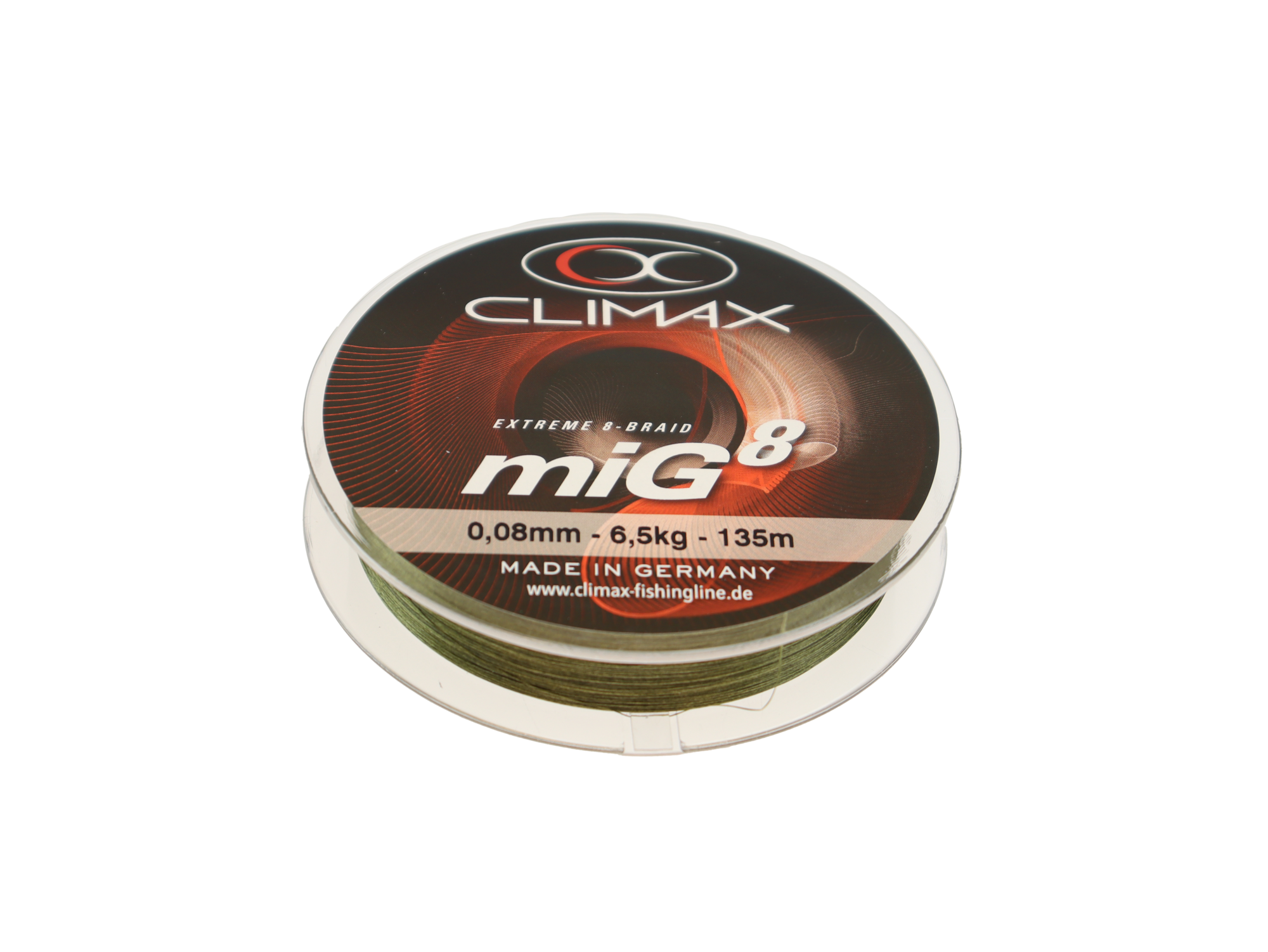 Climax miG 8 Multifilament - 135m - Singlepack 1 Climax miG 8 Multifilament - 135m - Singlepack