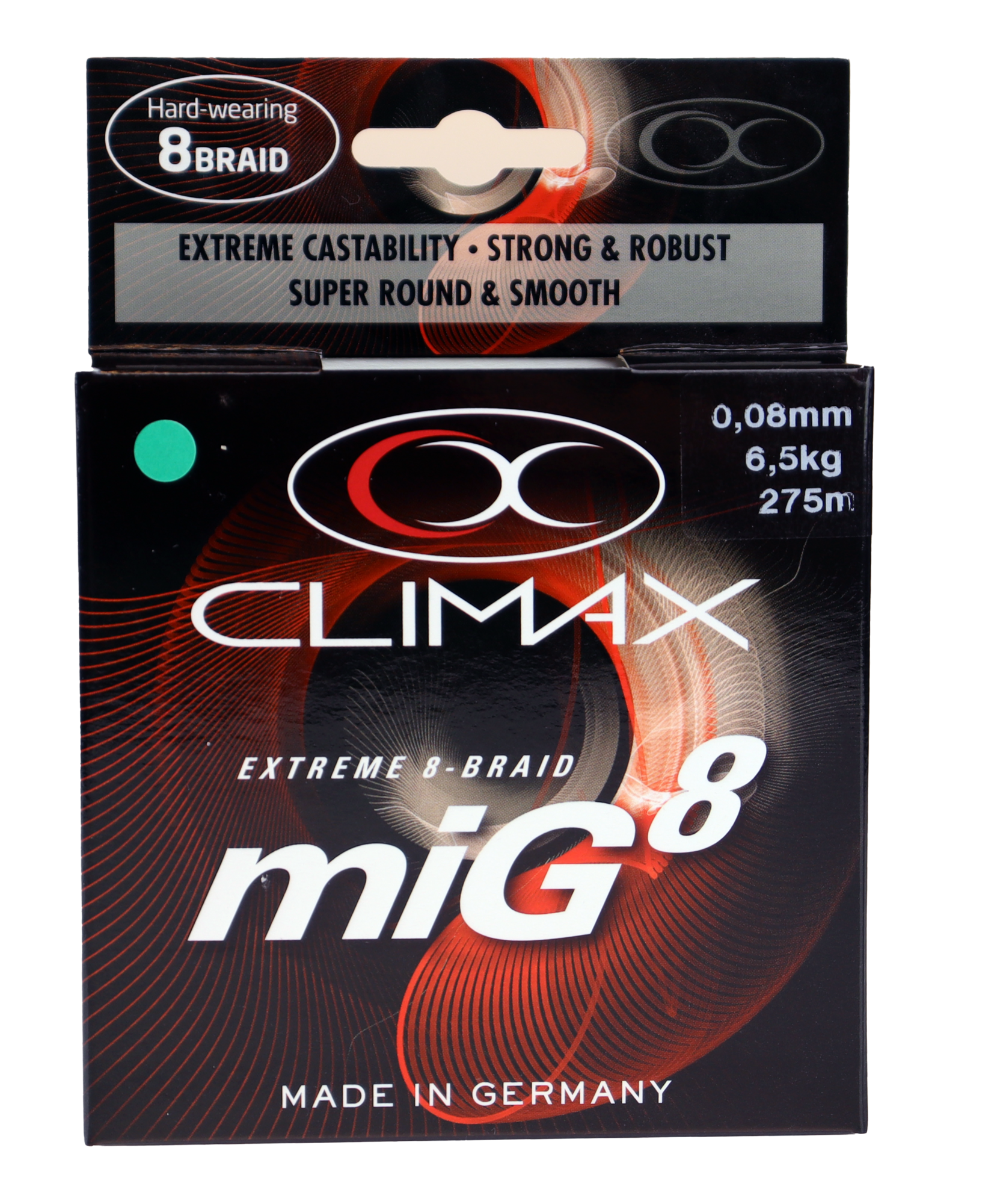 Climax miG 8 Multifilament - 135m - Singlepack 2 Climax miG 8 Multifilament - 135m - Singlepack - Bilde 2
