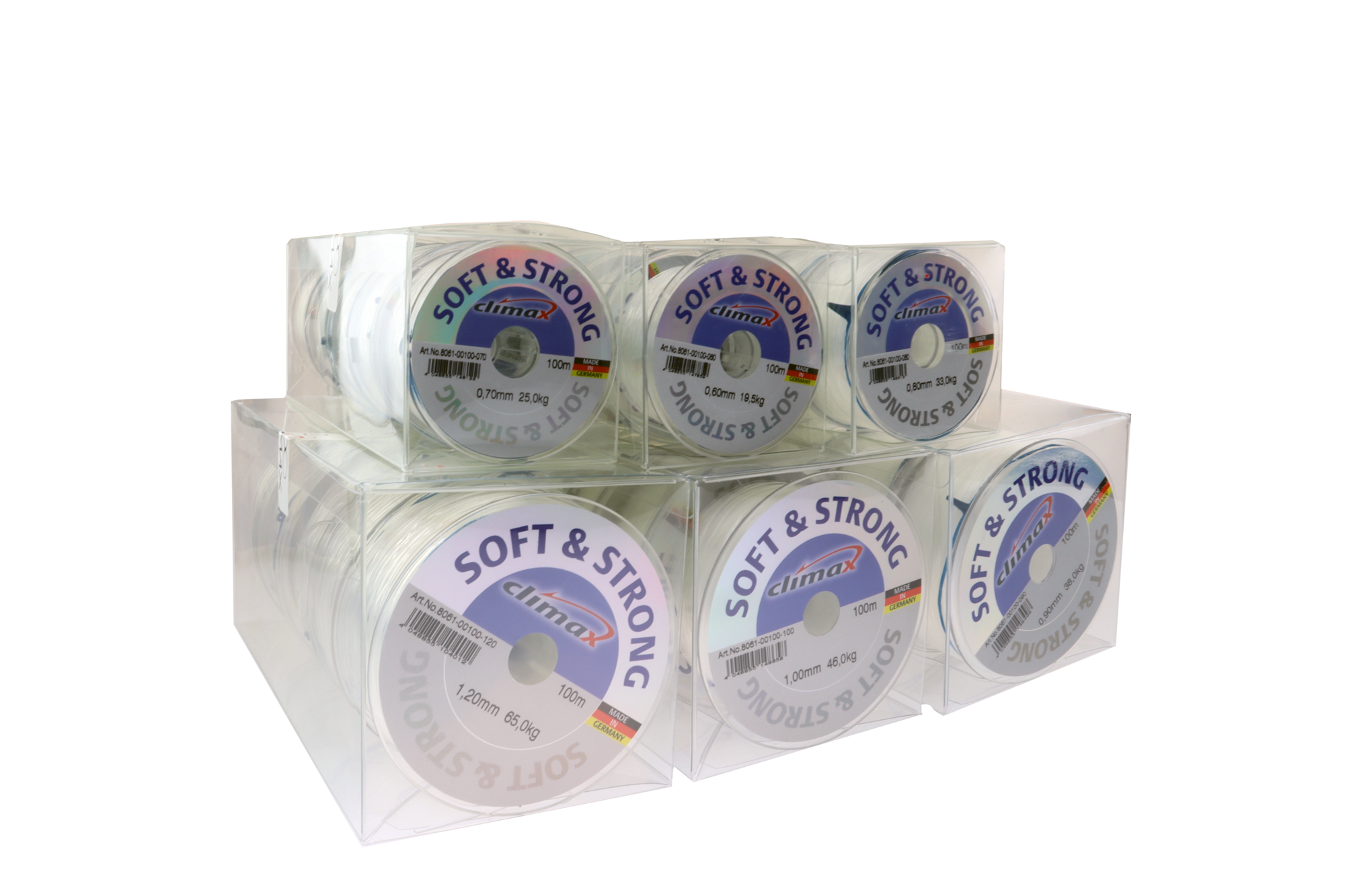 132059.webp Climax Soft & Strong - 100m - 5pk - Multipack - Bilde 1