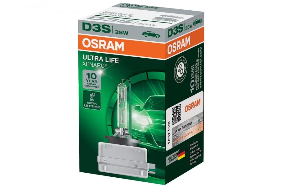 Osram D3S Ultra Life xenonpæree - Bilde 1