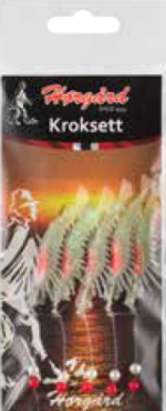 Sølvkroken Hørgård - Kroksett - 5 stk Reke - Bilde 2