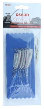 Osean Kroksett Makrellharpe - 5 stk Reflexbait - 4/0 - Bilde 3