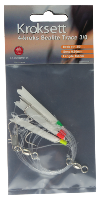 Osean Sealite Trace - Kroksett - 3 stk - 3/0