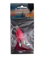 Osean Hokkai rød - Kroksett - 3 stk - 6/0