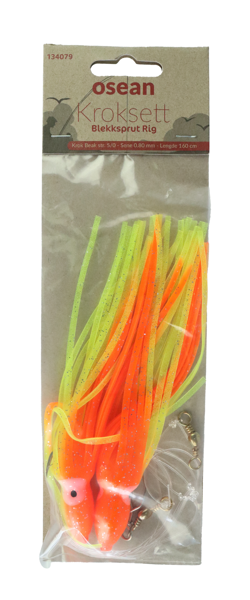 Osean Blekksprut rig - Kroksett - 2 stk - 6/0 1 Osean Blekksprut rig - Kroksett - 2 stk - 6/0