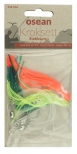 Osean  Blekksprut 3/0 - Kroksett - 3 stk - 3/0