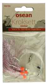 Osean  Glitter - Kroksett - 3 stk - 3/0 - Bilde 2