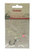 Osean Enkeltkrok m/oppheng - Kroksett - 1 stk - 30cm - krok str.1 - Bilde 2