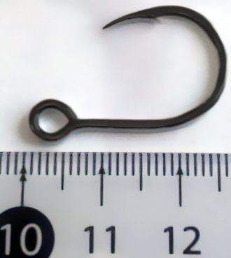 Osean Enkeltkrok m/oppheng - Kroksett - 1 stk - 30cm - krok str.1