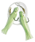 Sølvkroken UP Rigg - Havtackle - Str. 8/0 - Sene 0,80mm - Lengde 220cm