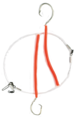 Sølvkroken UP Rigg - Kveite - Str. 9/0 - Sene 1,40mm - Lengde 190cm