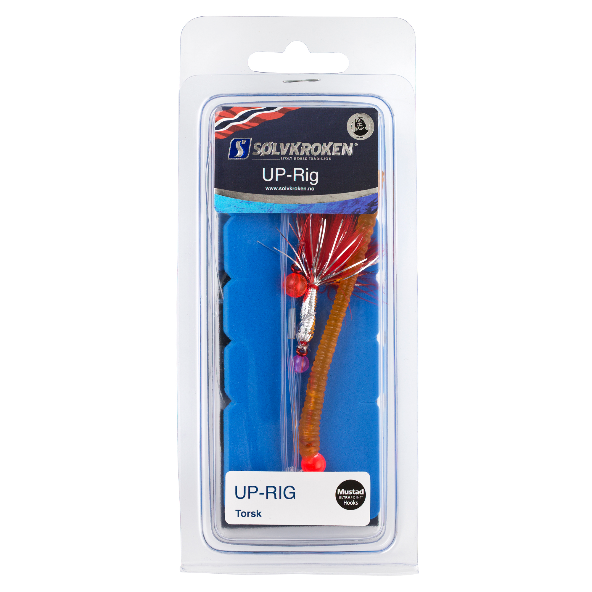 Sølvkroken UP Rigg - Torsk - Str. 2/0 - Sene 0,70mm - Lengde 170cm 2 Sølvkroken UP Rigg - Torsk - Str. 2/0 - Sene 0,70mm - Lengde 170cm - Bilde 2