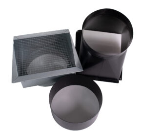 Komplett eksosadapter sett til Hyundai HY3900SEi (inne og utedel)