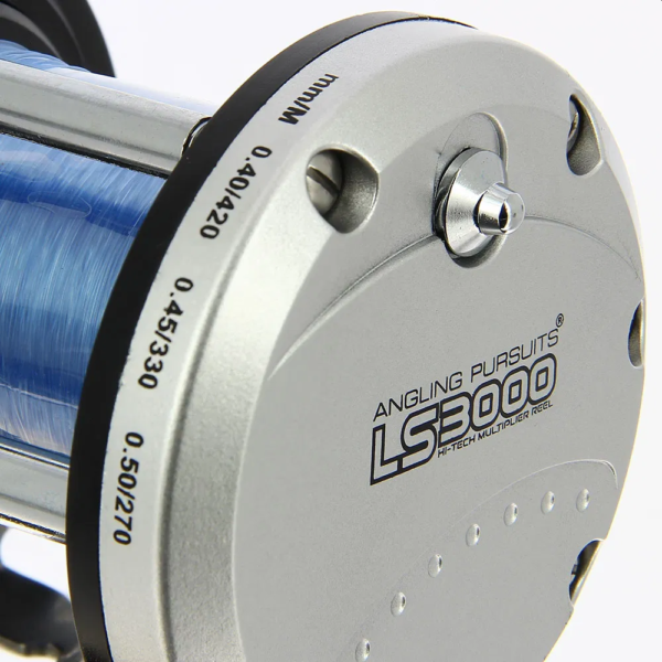 Angling Pursuits LS3000 - Multiplikatorsnelle - båtfiske - m/sene - Bilde 4