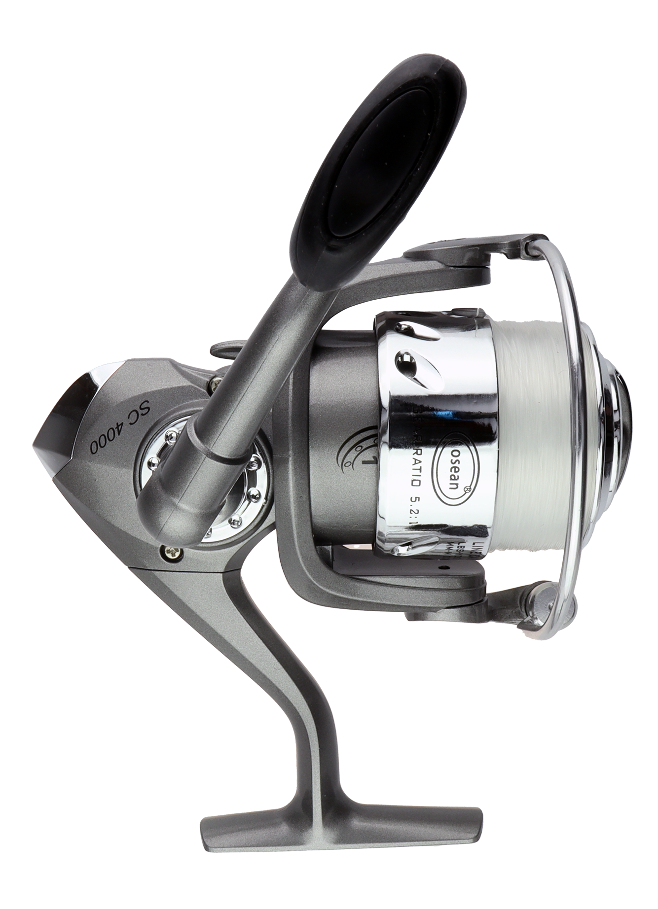 Osean SC4000 Haspelsnelle - Sjøfiske - 110m / 0,40 mm 1 Osean SC4000 Haspelsnelle - Sjøfiske - 110m / 0,40 mm