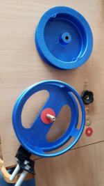 Håndtak fiskehjul Ula/Blue sea reel - Består av 3009-305-306