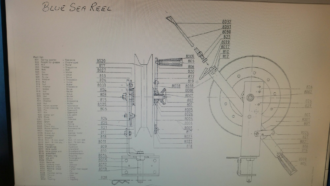 Sølvkroken Blue Sea Reel - Deler - Stang